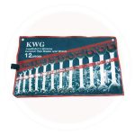 طقم مفتاح بلدى 12 قطعة كي دبليو جي KWG  6x7/30x32