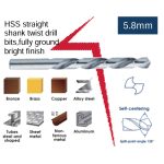 ⁦بنط هيفي ديوتي اي بي تي 5.80 مم APT HSS⁩ - الصورة ⁦2⁩