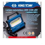 ⁦كشاف مواقع علوى أو على ستاند 30 وات ليد 87162 كهرباء KING TONY⁩ - الصورة ⁦2⁩