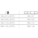 ⁦طقم بنسة برشام  صامولة 265 مم 85 قطعة KING TONY 21-30-09⁩ - الصورة ⁦2⁩