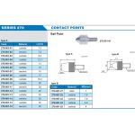 ⁦وصلات تلامس ساعة شنكار كروية سن كربيد اكيود  12.1 مم ACCUD⁩ - الصورة ⁦4⁩