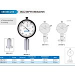 ⁦ساعه لقياس اعماق اكيود 10 مم بقاعده 25 مم دقة 0.01 ACCUD⁩ - الصورة ⁦2⁩