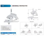 ⁦زاوية منقلة متعددة الاستخدام  اكيود ACCUD  0-320°⁩ - الصورة ⁦2⁩