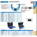 ⁦طقم ميكرومتر خارجى اكيود بالبوصة من 0-12 بوصة 12 قطع علبة معدن ACCUD⁩ - الصورة ⁦2⁩