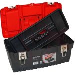 ⁦شنطه عده بلاستيك ايزالتس تركي 22 بوصه قفل معدن IZELTAS⁩ - الصورة ⁦5⁩