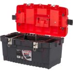 شنطه عده بلاستيك ايزالتس تركي 22 بوصه قفل معدن IZELTAS