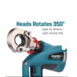 ⁦مكبس كابلات من 16-300 مم بالبطاريه ZUPPER  BZ300⁩ - الصورة ⁦6⁩