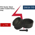 ⁦لقمة لحام مواسير اي بي تي  110 مم تفلون أسود خدمة شاقة موديل APTDW19-110⁩ - الصورة ⁦2⁩