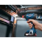 ⁦دريل فك وربط بوش 1/2 بوصه 18 فولت BOSCH – GDX 180-LI 2×3,0 Ah, AL 1820 CV, Case⁩ - الصورة ⁦3⁩