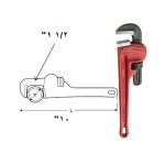 ⁦مفتاح استلسون خدمة شاقة 10 بوصة سوبر ايجو أسبانى موديل SUPER-EGO 102100000⁩ - الصورة ⁦3⁩