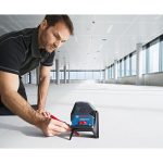 ⁦ميزان ليزر بوش  2 خط 15 متر و 2 نقطة موديل BOSCH GCL 2-15 + RM1 + Carry Case Professional⁩ - الصورة ⁦3⁩