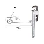 ⁦مفتاح استلسون خدمة شاقة  48 بوصة سوبر ايجو أسبانى موديل SUPER-EGO 104480000⁩ - الصورة ⁦3⁩