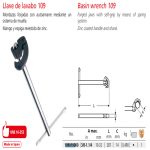 ⁦مفتاح لوفمانو سوستة 32 مم سوبر ايجو اسباني موديل  SUPER EGO 109010000⁩ - الصورة ⁦2⁩