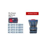 ⁦طقم سنابك سنتر 6 قطع 150مم كروم فناديوم علبة حديد اي بي تي  APT AH3041750-6⁩ - الصورة ⁦2⁩