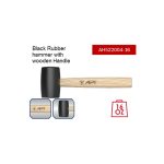 ⁦دقماق كاوتش أسود يد خشب 16 أوقية اي بي تي موديل APT  OZ AH522004-16⁩ - الصورة ⁦2⁩