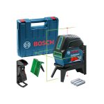 ⁦ميزان ليزر بوش 2 خط  15 متر 2 نقطة موديل BOSCH - GCL 2-15 G⁩ - الصورة ⁦2⁩