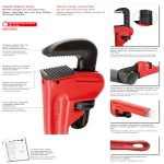 ⁦مفتاح استلسون خدمة شاقة 18 بوصة سوبر ايجو أسبانى موديل SUPER-EGO 102180000⁩ - الصورة ⁦3⁩