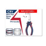 ⁦بنسة الكترونيات C سوستة بوز مبطط عازل 4.5 بوصه 2 لون احمر وازرق أي بى تى - موديل APT AH1437542-115C⁩ - الصورة ⁦2⁩