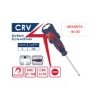 ⁦مفك عاده 2 لون 5 مم طويل 15سم اي بي تي موديل APT AH140274-5x150⁩ - الصورة ⁦2⁩