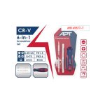 ⁦مفك قلاب 2 لون 2سن اتجاهين لقمه 6 الى 8 مم 6×1 على كارت  اي بي تي موديل APT AH145377-7⁩ - الصورة ⁦2⁩