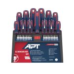 طقم ستاند مفكات 37 قطعة اي بي تي موديل APT  AH148078-37