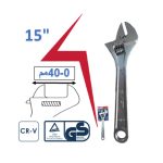 ⁦مفتاح فرنسـاوى هيفي ديوتي 15 بوصه 0-40مم أي بى تى APT DW15180-375⁩ - الصورة ⁦2⁩