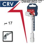 ⁦مفتاح بيبه كروم فانديوم  17 مم CR.V اي بي تي موديل APT  DW481802-17⁩ - الصورة ⁦2⁩