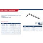 ⁦مفتاح ألـن مـسـدس طويل 1.5 مم( CR-V ) أي بى تى موديل  APT  AH51151-1.5⁩ - الصورة ⁦3⁩