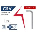 ⁦مفتاح ألـن مـسـدس طويل 2 مم ( CR-V ) أي بى تى موديل  APT  AH51151-2⁩ - الصورة ⁦3⁩