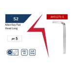⁦مفتاح ألـن مـسـدس طويل 5 مم ( S2 )أي بى تى موديل   APT AH51271-5⁩ - الصورة ⁦2⁩