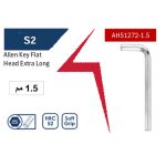 ⁦مفتاح ألـن مـسـدس أكثر طــولا 1.5 مم ( S2 ) أي بى تى موديل   APT AH51272-1.5⁩ - الصورة ⁦2⁩