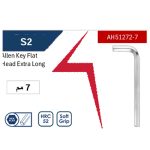 ⁦مفتاح ألـن مـسـدس أكثر طــولا 7 مم( S2 ) أي بى تى موديل APT AH51272-7⁩ - الصورة ⁦2⁩