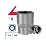⁦لقمة رباط مسدسه مربع 1/4 بوصه - 4.5 مم أي بى تى موديل 145045 - APT CR-V⁩ - الصورة ⁦2⁩
