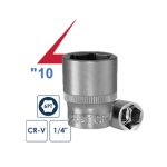 ⁦لقمة رباط مسدسه مربع 1/4 10 مم أي بى تى - 25 APT CR-V⁩ - الصورة ⁦2⁩