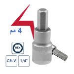 ⁦لقمة رباط الن 4 مم طول 55 مم مربع 1/4 بوصه أي بى تى - APT 25⁩ - الصورة ⁦2⁩