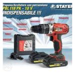 ⁦شنيور فك وربط ستاير 18 فولت 1.5 امبير  10مم ظرف اتوماتيك دقاق STAYER pbl 118pk⁩ - الصورة ⁦2⁩