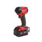 شنيور فك وربط بطارية ميلوكي 1/4 بوصه 18 فولت 5 امبير دقاق  MILWAUKEE M18FID-502X
