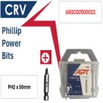 ⁦علبة 10 سن مفك صليبة اتجاه واحد 50مم PH2 اي بي تي موديل APT AH2020500022⁩ - الصورة ⁦2⁩