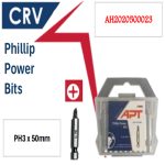 ⁦علبة 10 سن مفك صليبة اتجاه واحد 50مم PH3 اي بي تي موديل   APT- AH2020500023⁩ - الصورة ⁦2⁩