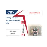 ⁦علبه 10سن مفك واحد اتجاه عاده - صليبه 50مم تصادمي SL6-PH2 اي بي تي موديل APT AH2060572216⁩ - الصورة ⁦2⁩