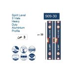 ⁦ميزان مياه اي بي تي 3 عين 30 سم خدمة شاقة موديل 30-909 APT⁩ - الصورة ⁦3⁩