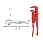 ⁦مفتاح سويدي عدل 1 بوصة سوبر ايجو موديل  SUPER-EGO 141100000⁩ - الصورة ⁦2⁩