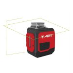 ميزان ليزر اي بي تي صناعي  5 خط اخضر ٢٠ متر خارجي - ٤٠ متر داخلي  (1*360 افقي +1 رأسي )  موديل    APT-INDUSTRIAL - DW94332601