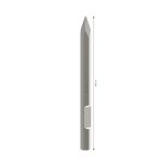 ⁦مسمار تكسير كعب مسدس بوش طول 40 سم BOSCH 28mm Hex Pointed Chisel 400 MM⁩ - الصورة ⁦2⁩