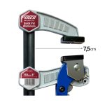 ⁦قمطه سريعه 20 سم عرض الفك 7.5 سم خدمه شاقه PIHER⁩ - الصورة ⁦2⁩