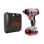 ⁦شنيور مفك بطاريه كراون 12 فولت 2 امبير 30 نيوتن شنطة بلاستيك موديل CROWN CT21081HB-2⁩ - الصورة ⁦5⁩