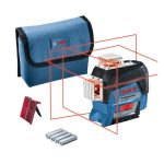 ⁦ميزان ليزر 3 مستويات 360 درجه بوش 80 متر صيني BOSCH - GLL 3-80 C Carton⁩ - الصورة ⁦2⁩