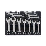 طقم مفتاح بلدي مشرشر من 8 : 24مم قصير 12 ق كينج توني KING TONY