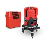 ميزان ليزر كراون 2 خط 30 متر ليزر اخضر موديل CROWN - CT44022