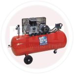 كمبروسر سير فياك-FIAC  سعه 200 لتر 3حصان 1فاز تصريف 415 لترفي الدقيقة إيطالي موديل AB 200/415 1